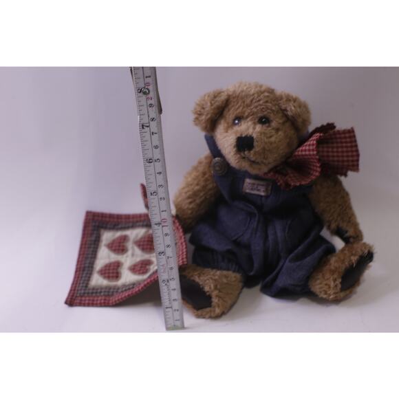 Boyds, Delbert Quignapple, Quilt Patch, Plush, 1990s Collectible ~ 250827-WH 563 - Picture 2 of 2